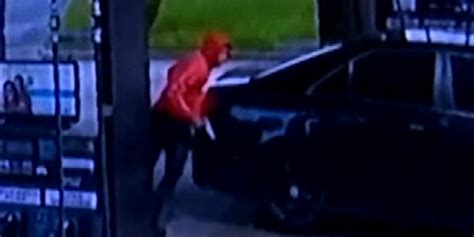 prichard al news|Surveillance video shows man with gun getting out of car.